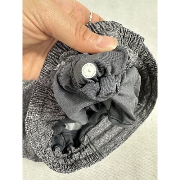 Lululemon Hotty Hot Short II 4" Heathered Lux Multi Black Womens 4 EUC - Picture 4 of 12